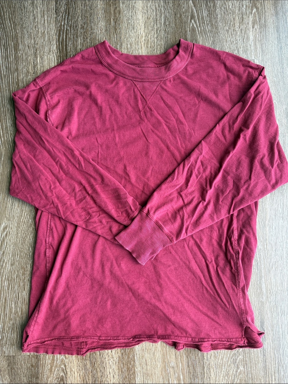 Aerie Men's Long-Sleeve Crewneck Shirt